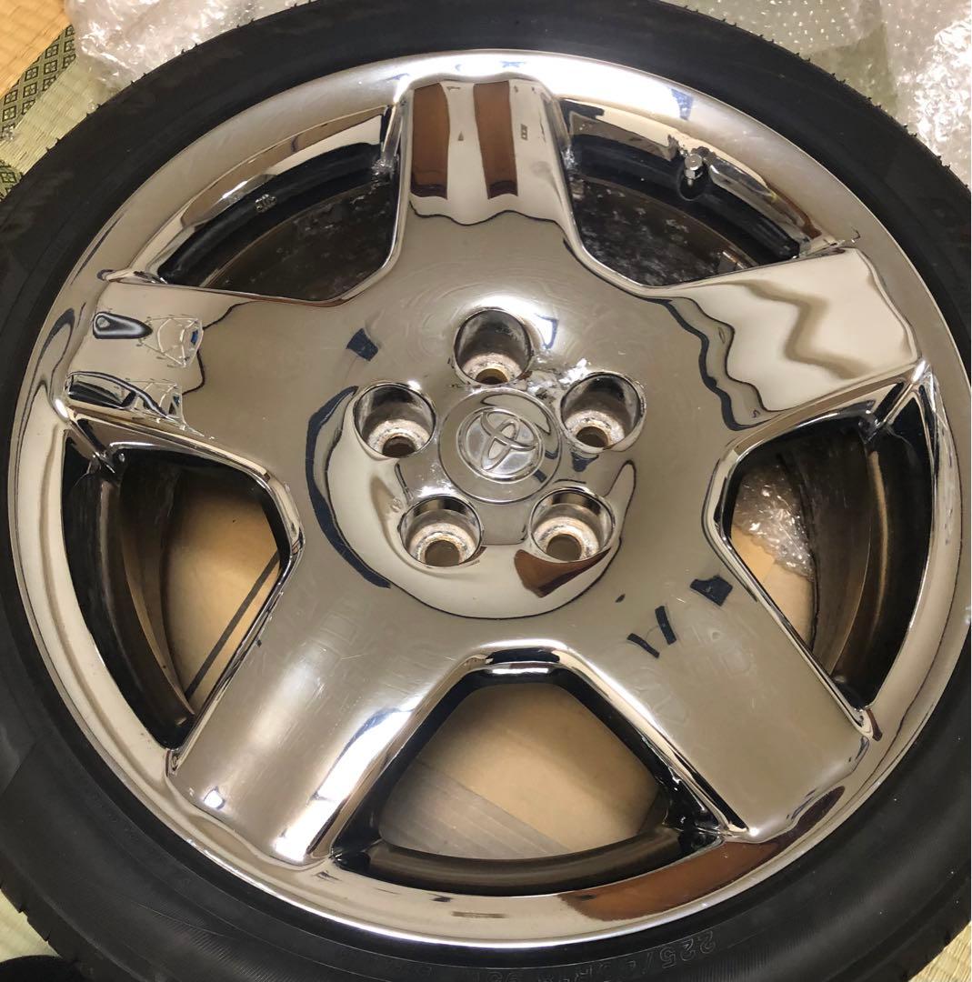 30セルシオ純正オプションメッキホイール