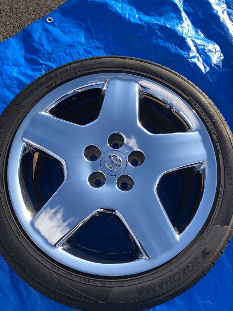 30セルシオ純正オプションメッキホイール