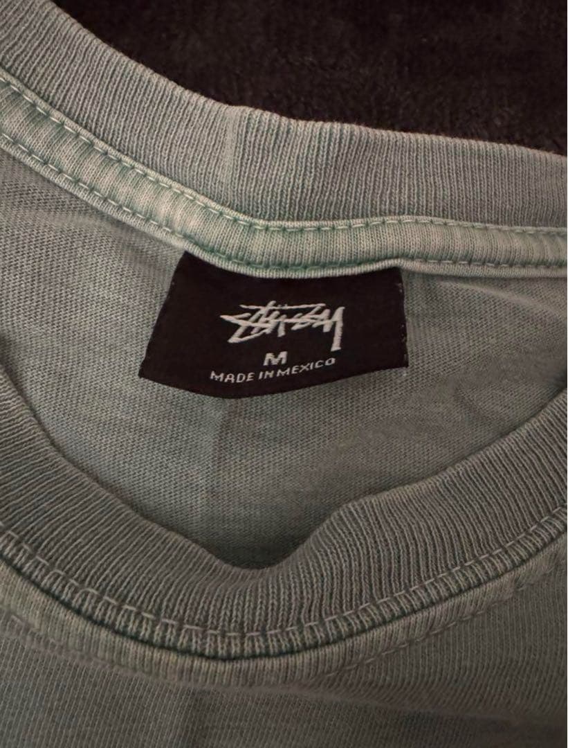 【希少】Stussy Stone Pigment Dyed Tee グリーン