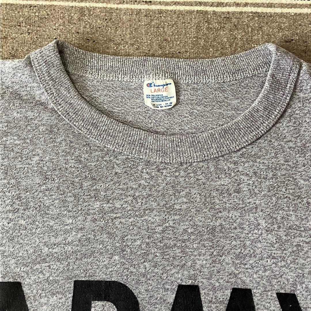 M*M様 チャンピオン ARMY Tシャツ トリコタグ USA ミリタリー ビン