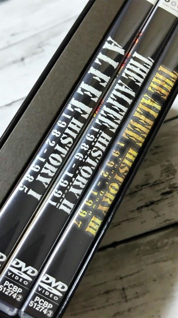 【DVD】THE ALFEE HISTORY I〜III DVDBOX