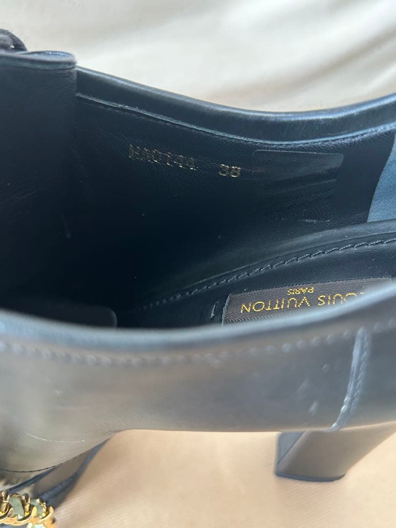 LOUIS VUITTON ルイヴィトン　厚底 ブーツ 38