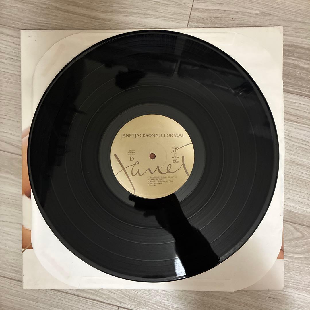 R&B名盤★Janet All For You アルバムレコード