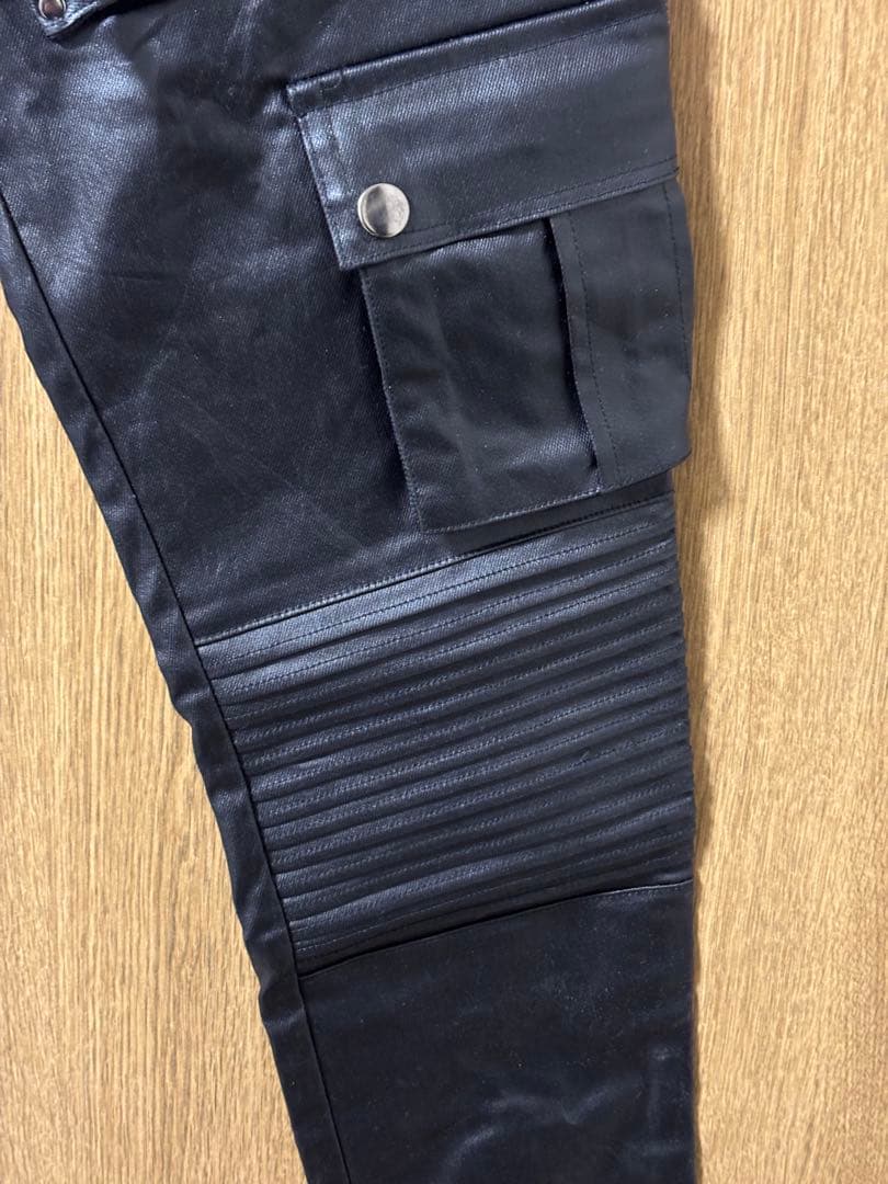 新品　Xfrm パンツ　トランスフォーム　ボンバーパンツ　ブラック　コーティング