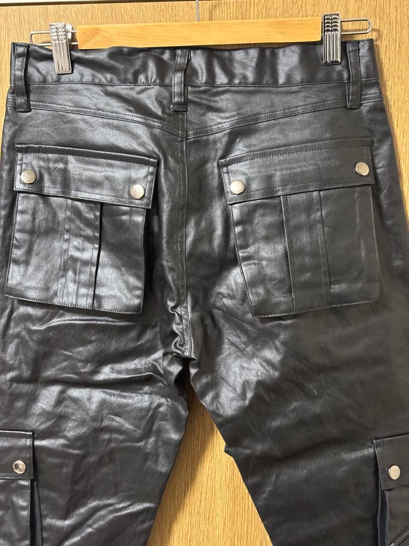 新品　Xfrm パンツ　トランスフォーム　ボンバーパンツ　ブラック　コーティング