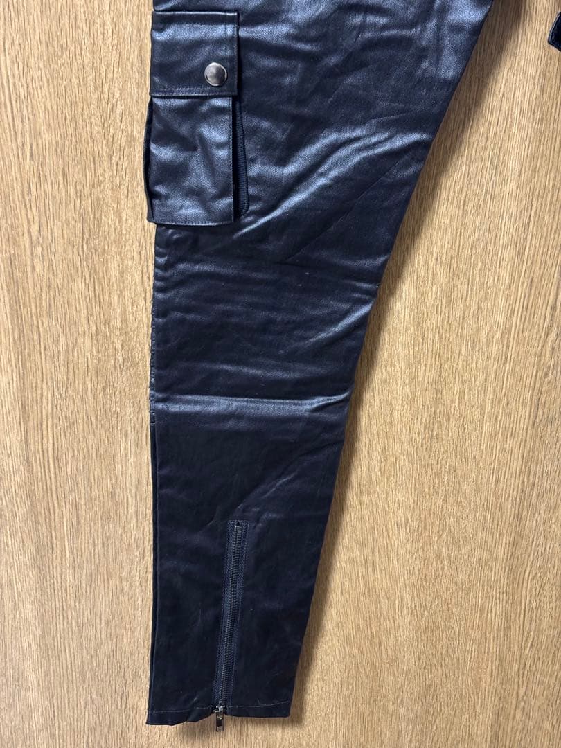 新品　Xfrm パンツ　トランスフォーム　ボンバーパンツ　ブラック　コーティング
