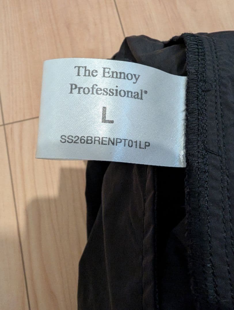 ennoy Professional NYLON TRACK SUITパンツ L