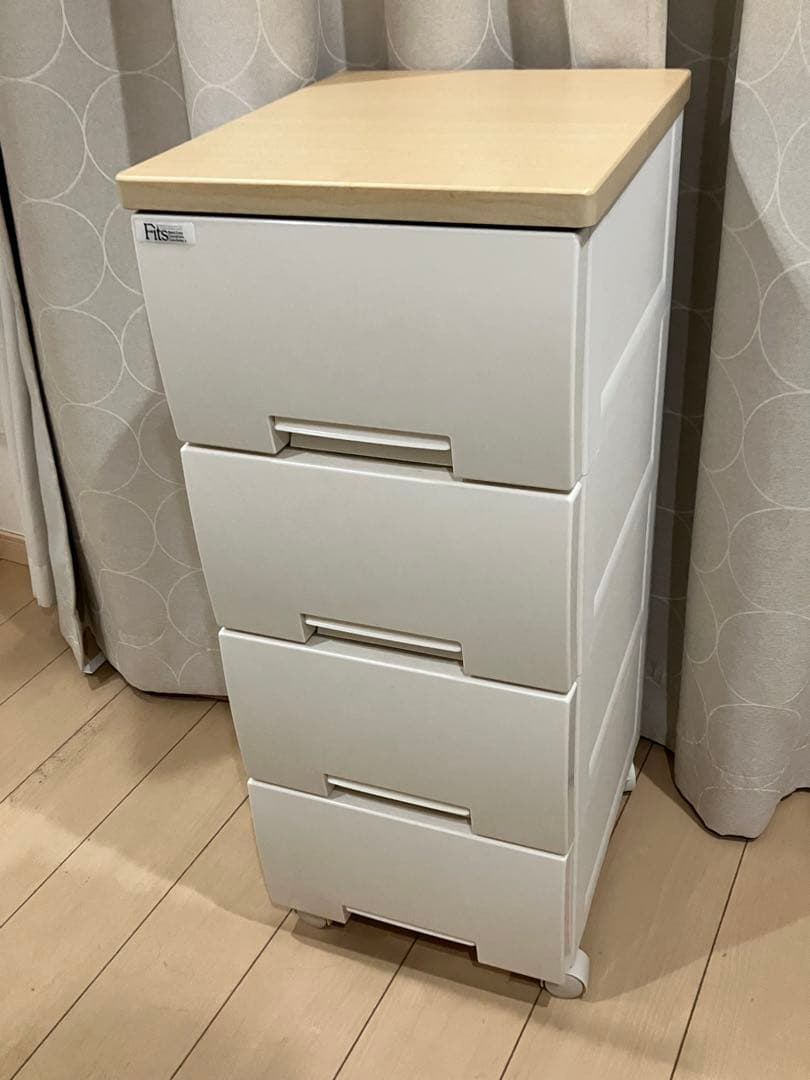 フィッツプラス チェスト 幅35cm F3504 4段（高さ85cm）