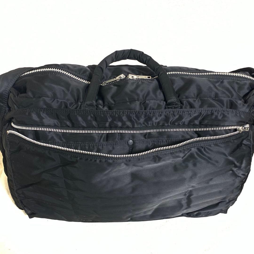 美品 PORTER ポーター タンカー 2way ボストンバッグ 黒 出張旅行