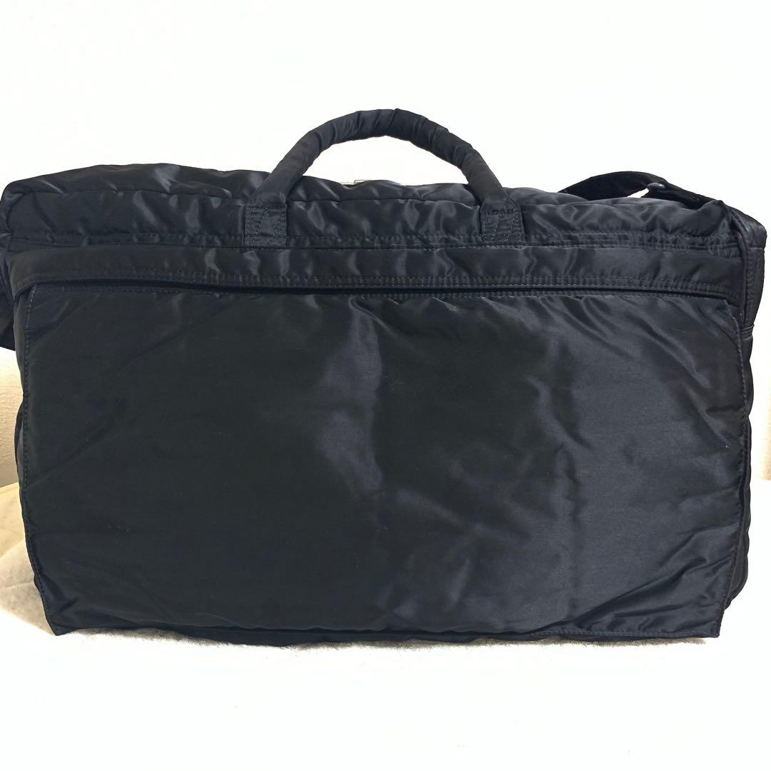 美品 PORTER ポーター タンカー 2way ボストンバッグ 黒 出張旅行