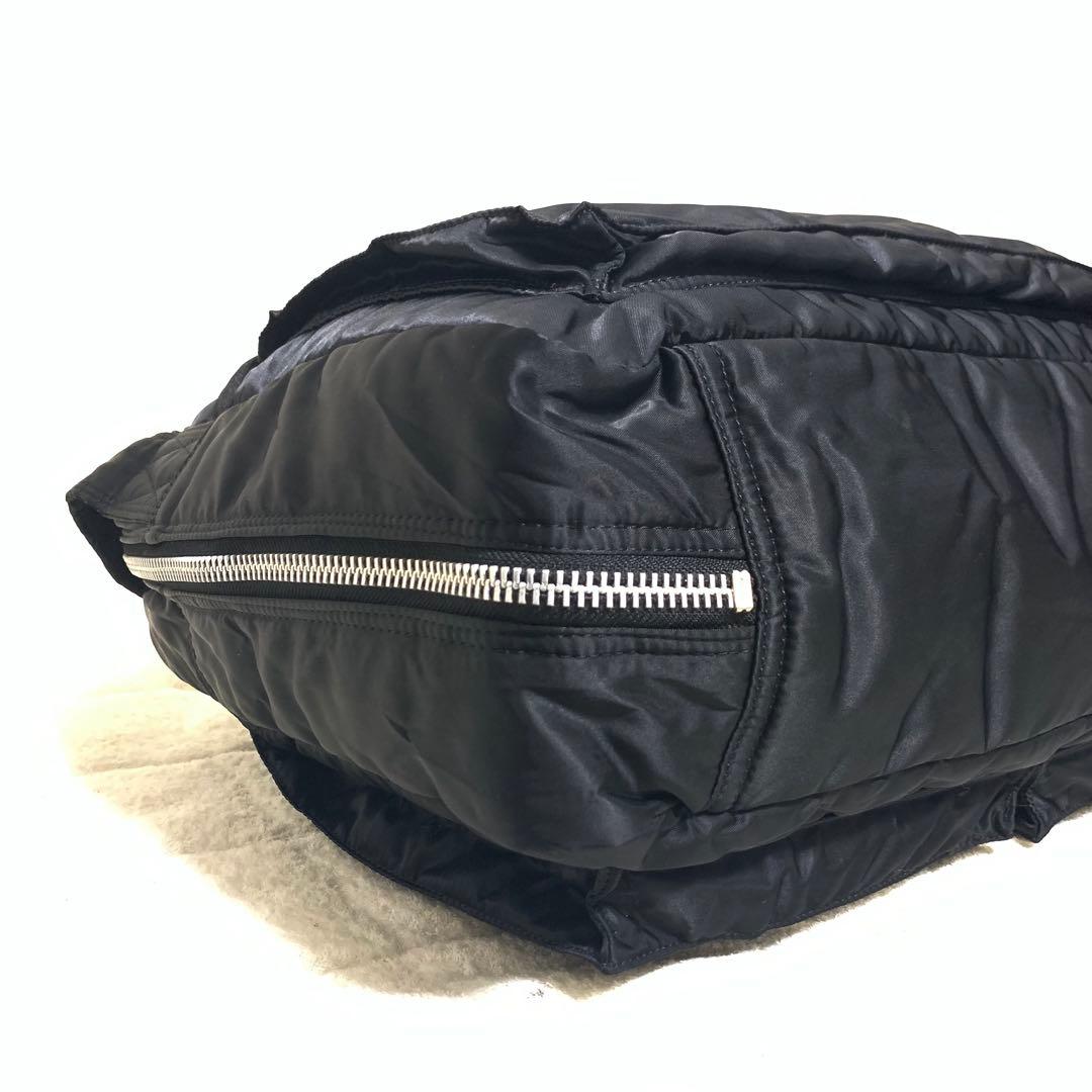 美品 PORTER ポーター タンカー 2way ボストンバッグ 黒 出張旅行