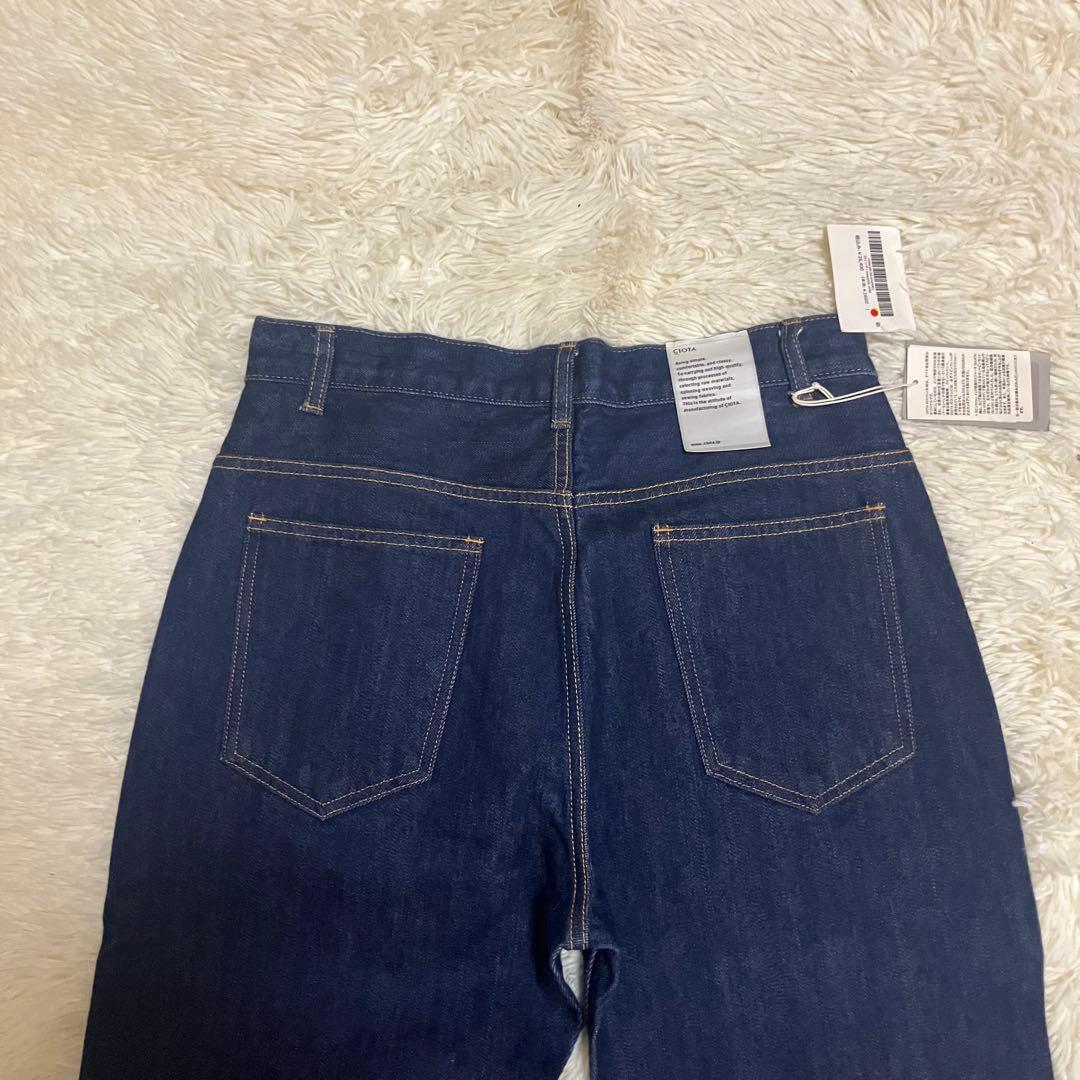 未使用　シオタ　インディゴ　デニム　テーパード　パンツ