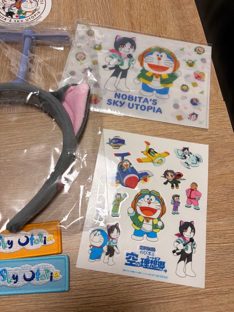 映画ドラえもん のび太と空の理想郷 グッズセット USJコラボ