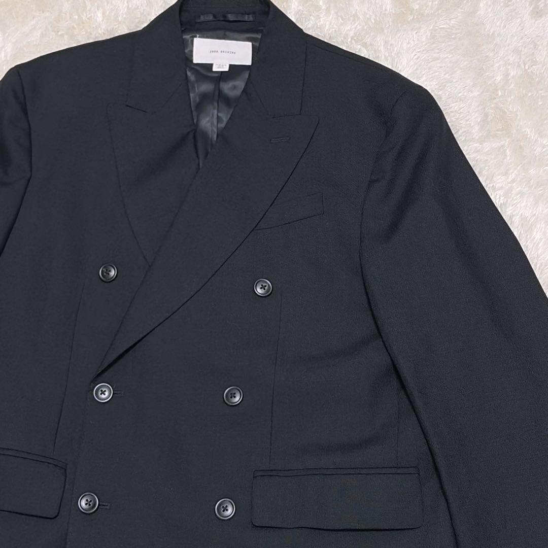 極美品　ZARA ORIGINS ダブルブレストジャケット ブラック　ウール