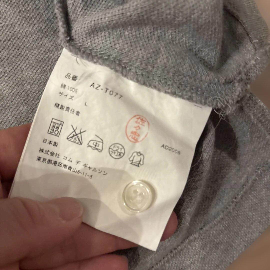 PLAY COMME des GARÇONS グレー ポロシャツ L レディース