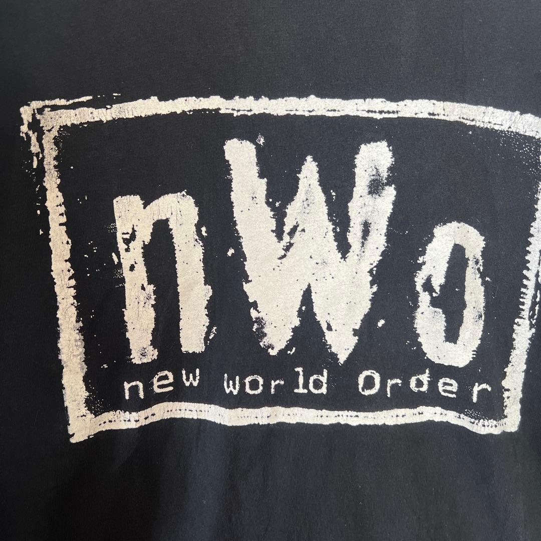 【90sヴィンテージ】nWo Tシャツ T-AMERICA製 当時物 プロレス