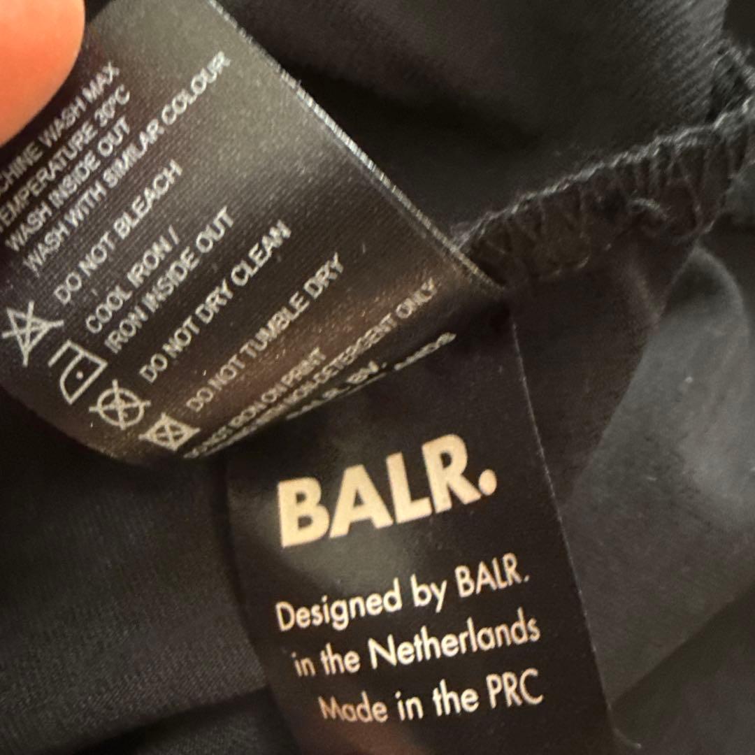 BALR.ロゴTシャツ　黒　Mサイズ　半袖