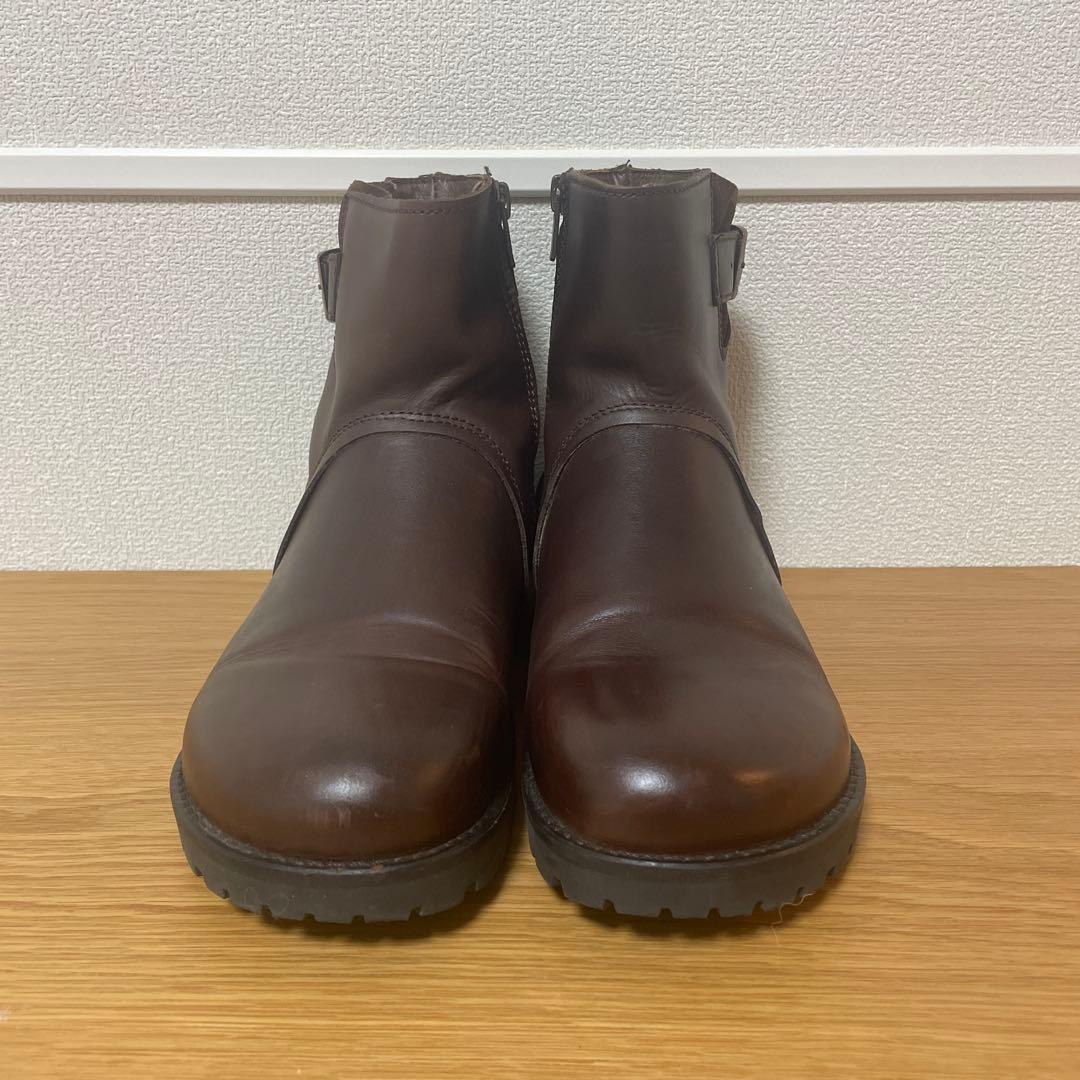 BIRKENSTOCK ブラウン ショートブーツ 39 25cm