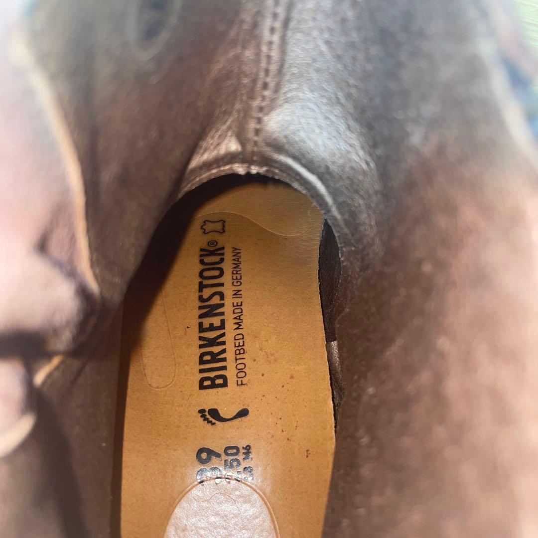 BIRKENSTOCK ブラウン ショートブーツ 39 25cm