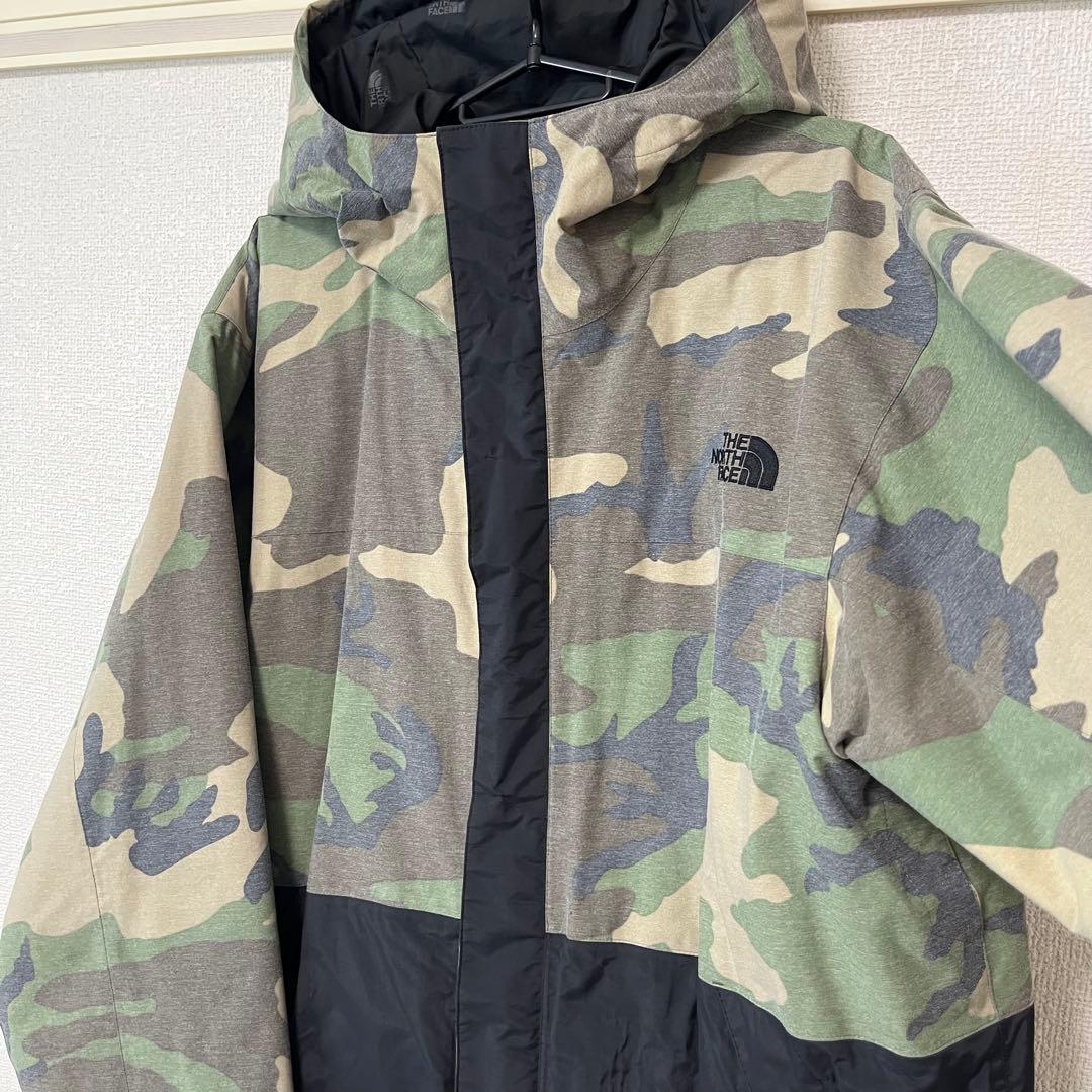 【XXL相当】THE NORTH FACE 中綿ジャケット　カモフラ　迷彩