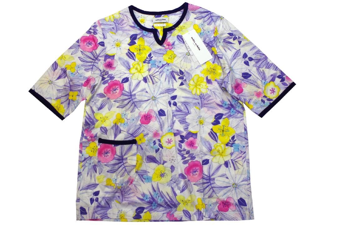 【新品】ミラショーン 春夏物半袖＋7分ズボンパジャマ（L）日本製