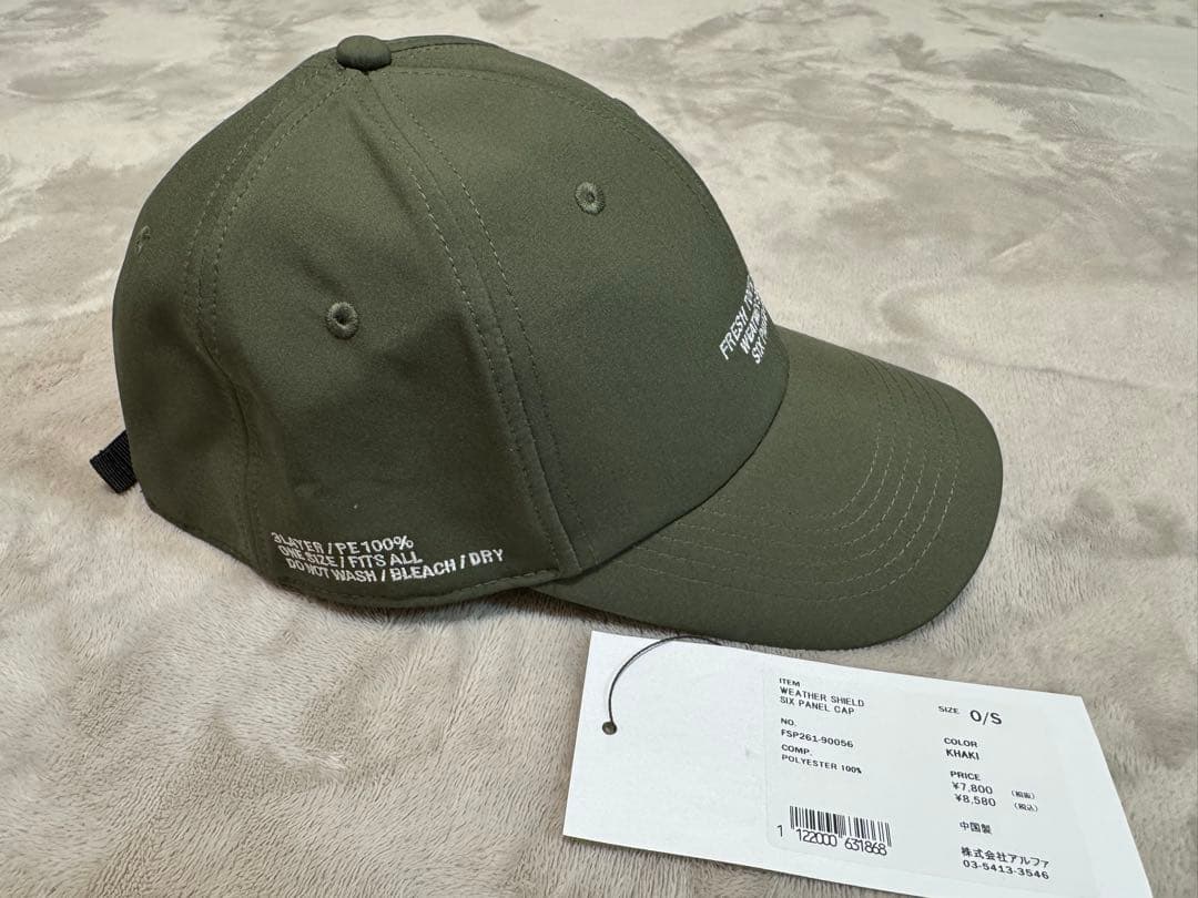 帽子 FreshService/WEATHERSHIELD SIXPANEL CAP