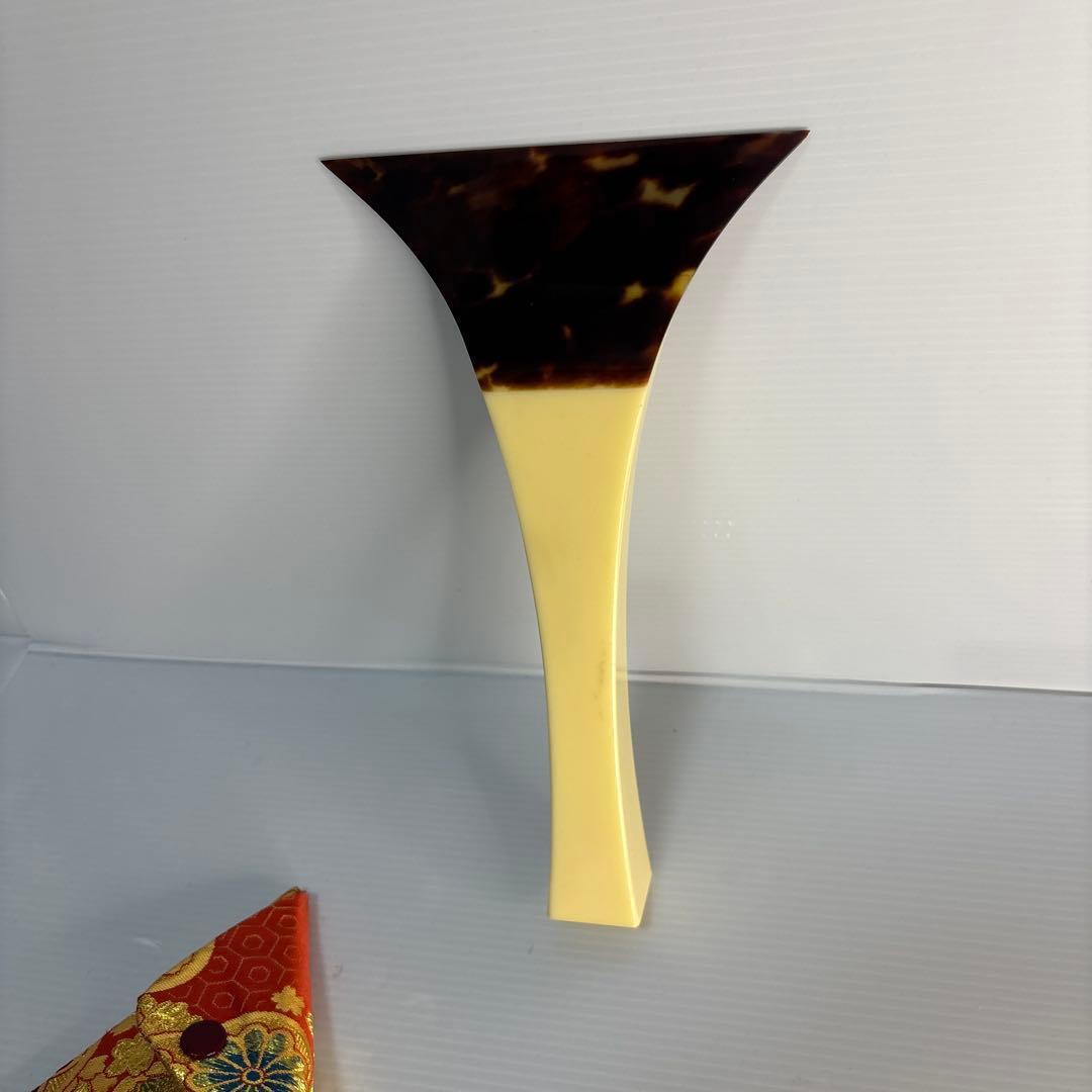 美品✨ 津軽三味線用 鼈甲撥 ケース付き バチ