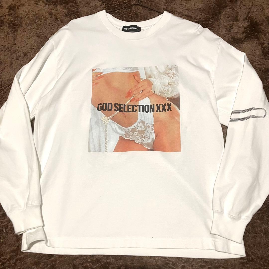 現行・人気完売品✨ゴッドセレクショントリプルエックス ビッグロゴ ロンT
