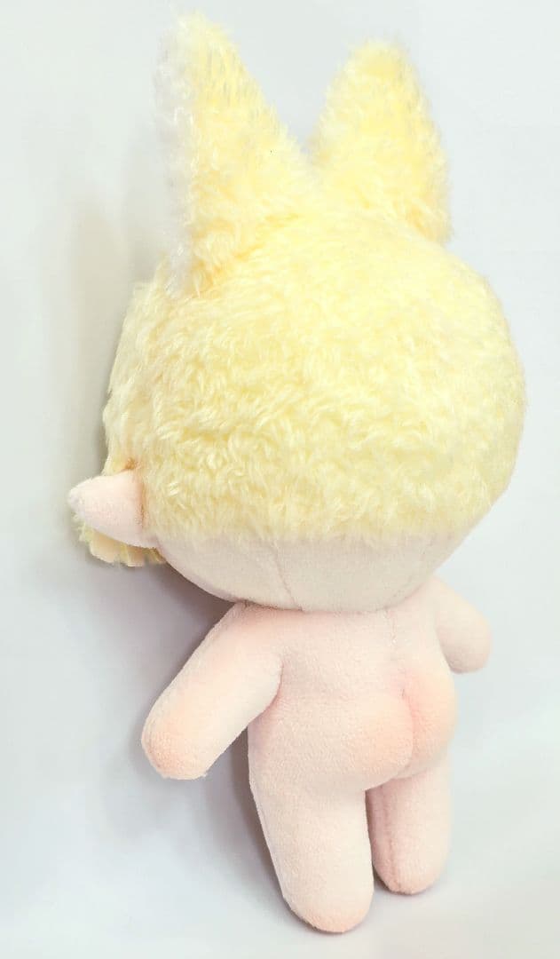 自作 無属性 ぬいぐるみ 骨入り お狐くん 13cm