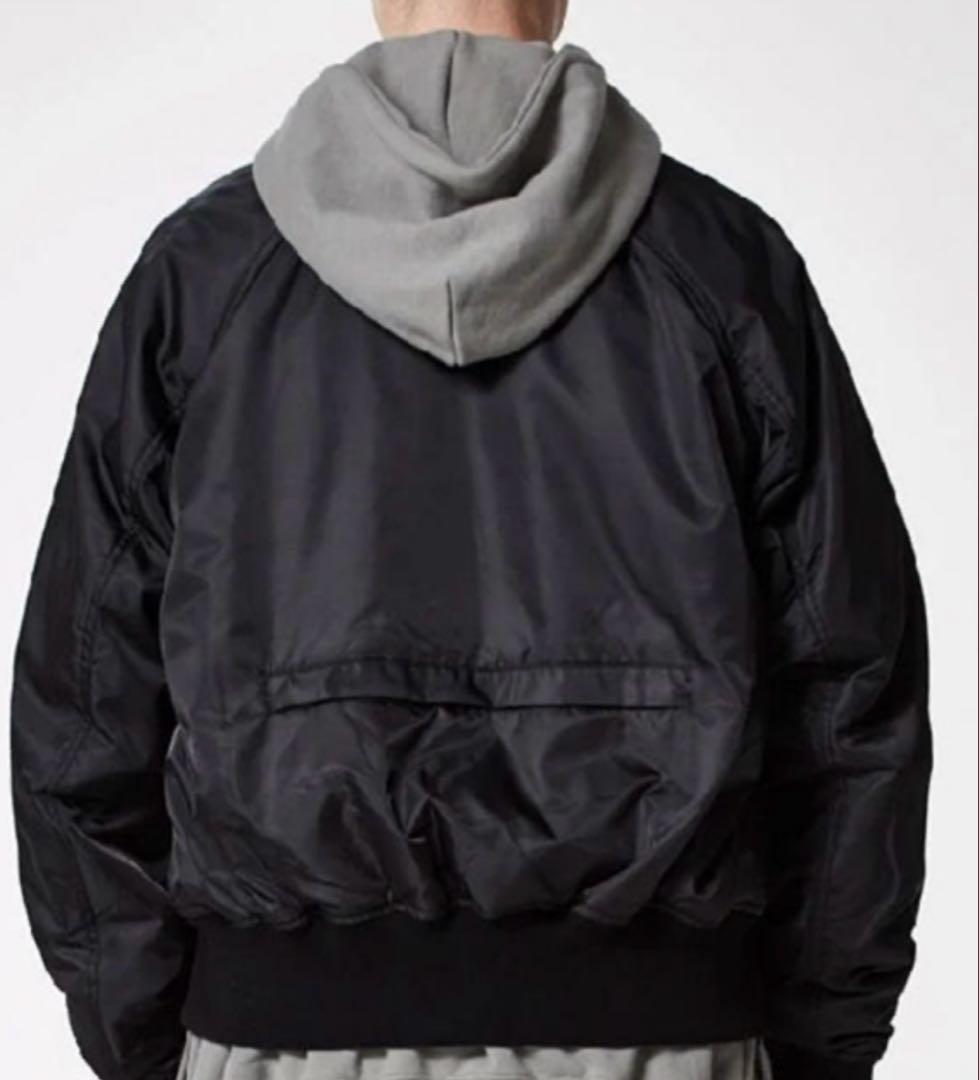 FEAR OF GOD ESSENTIALS MA-1 ブラック L