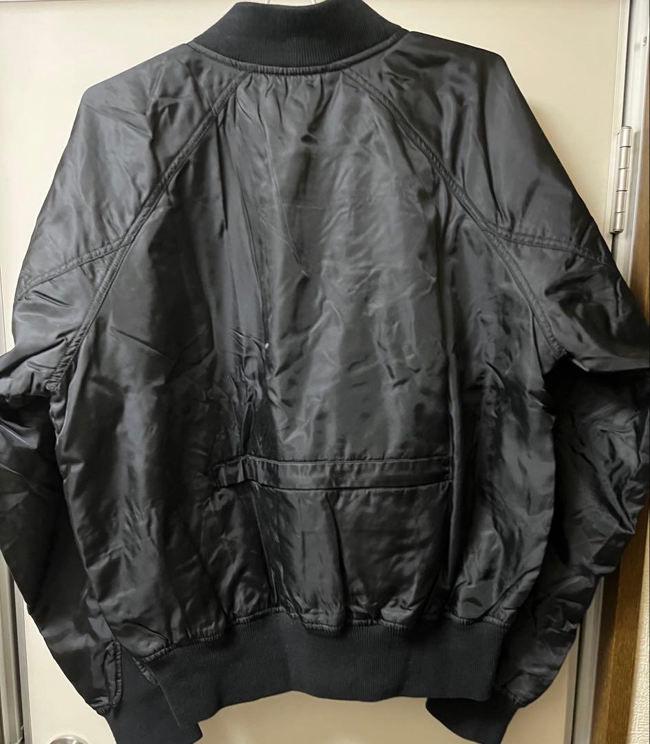 FEAR OF GOD ESSENTIALS MA-1 ブラック L