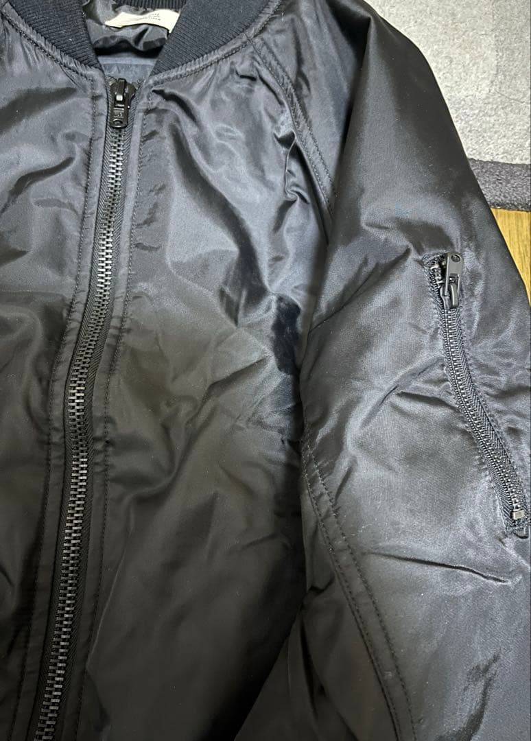 FEAR OF GOD ESSENTIALS MA-1 ブラック L