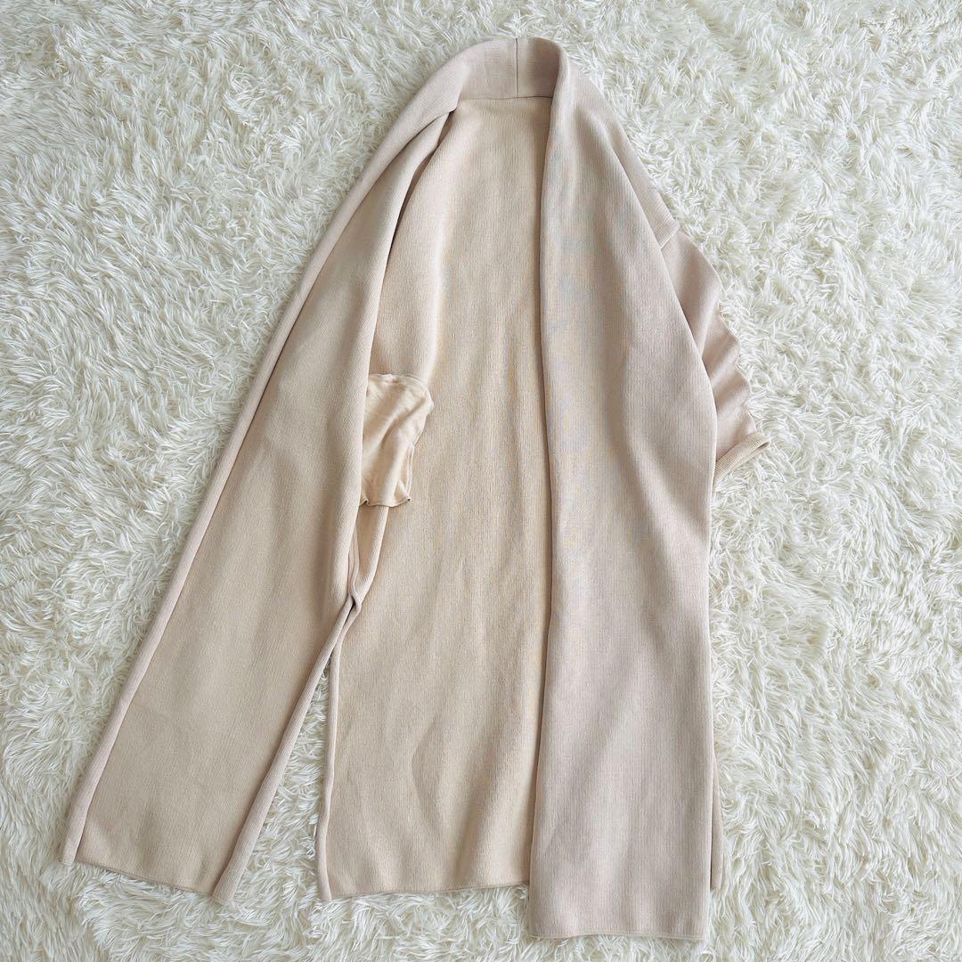 【極美品✨】ドゥーズィエムクラス Twinscotton ロングガウン ベージュ