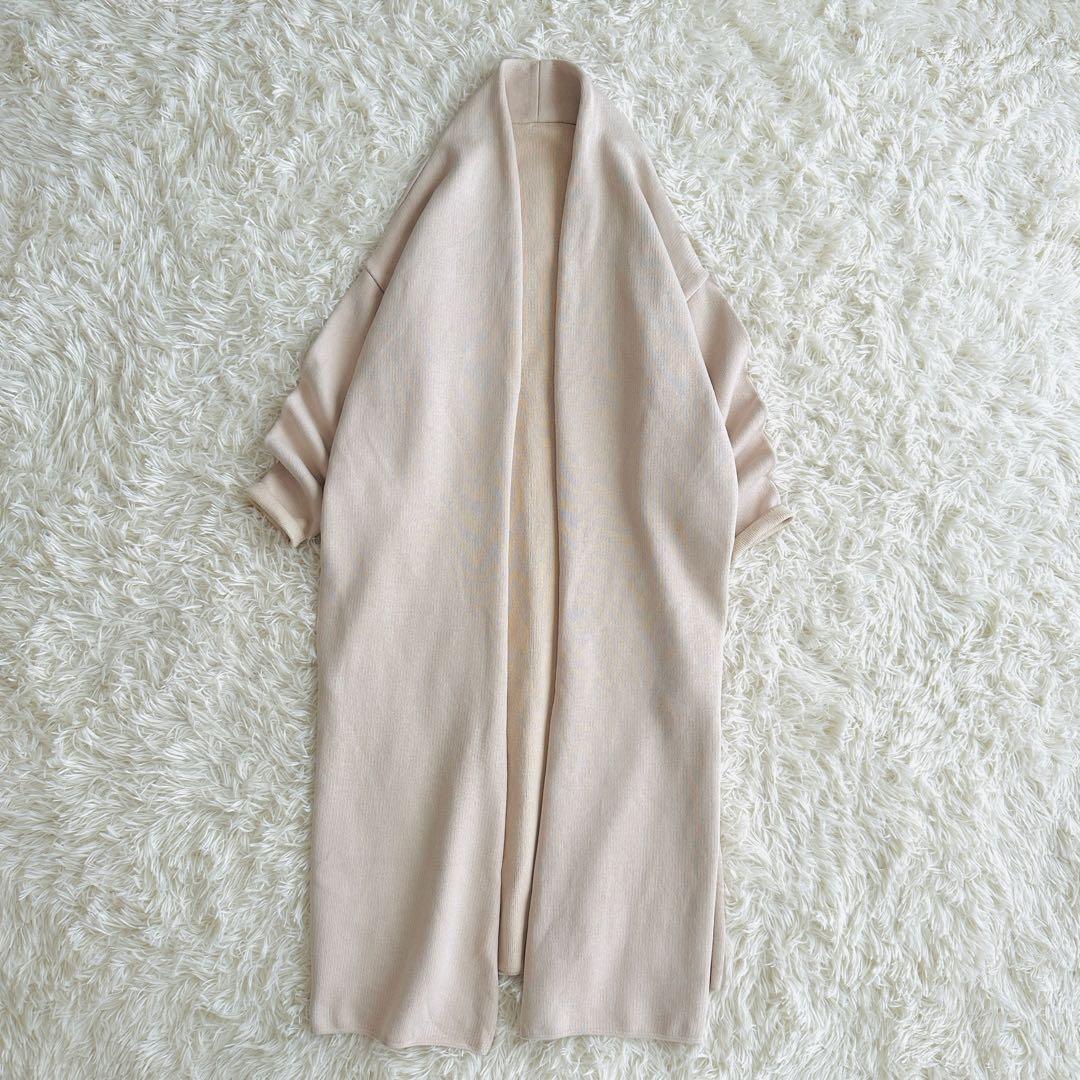 【極美品✨】ドゥーズィエムクラス Twinscotton ロングガウン ベージュ