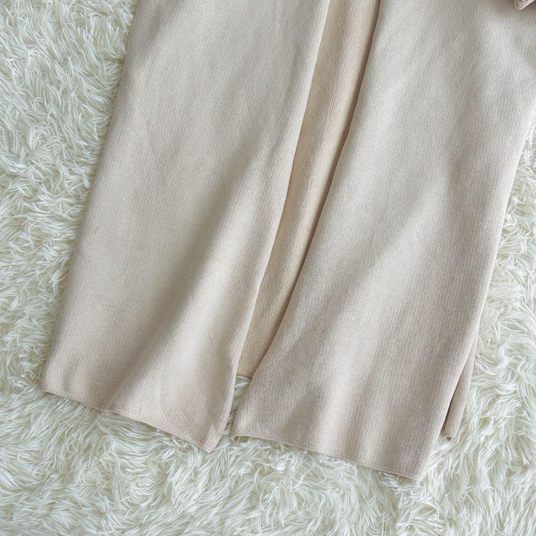 【極美品✨】ドゥーズィエムクラス Twinscotton ロングガウン ベージュ