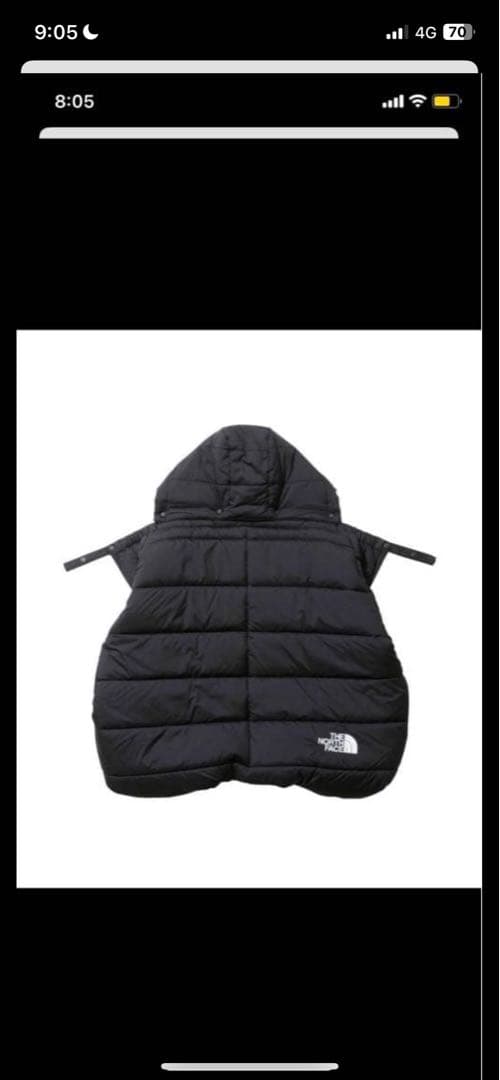 THE NORTH FACE BABYシェルブランケット