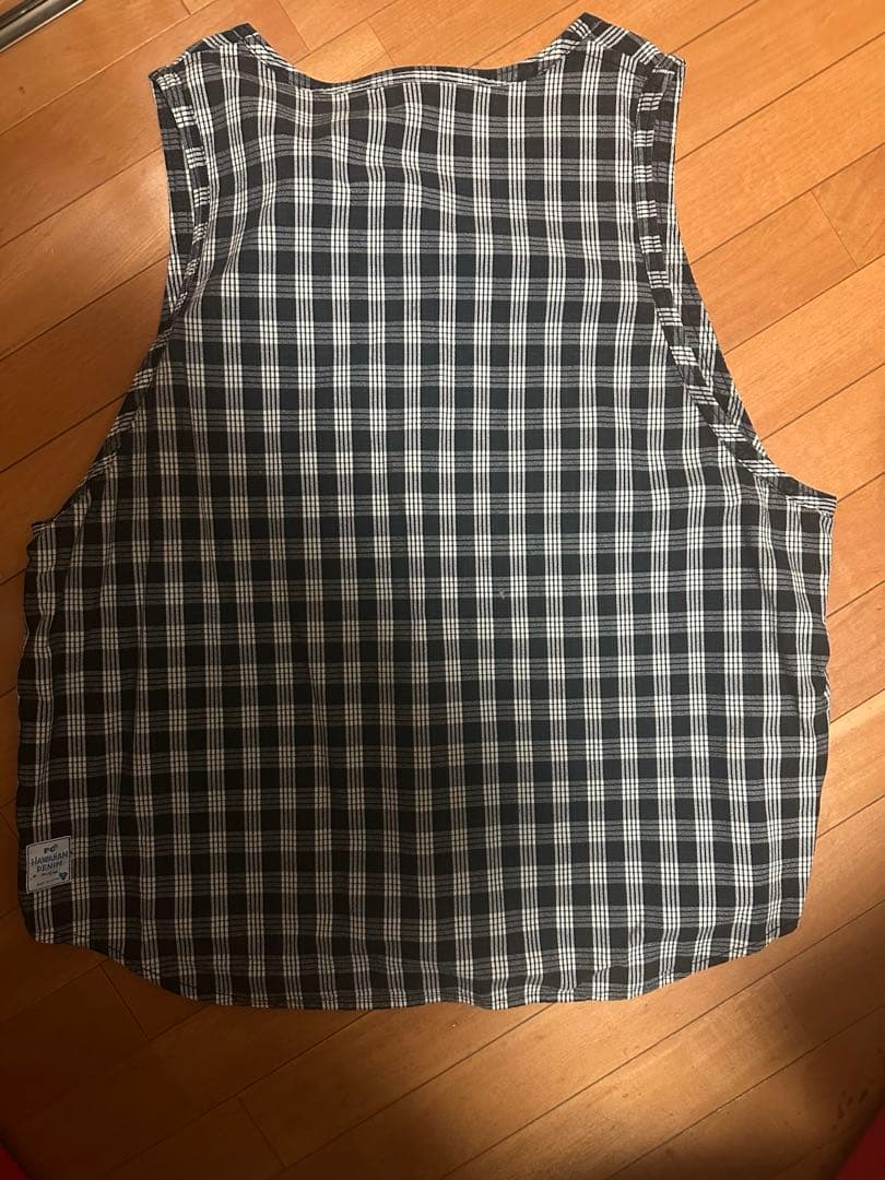 トップス Porter Classic PALAKA V-NECK VEST BLACK