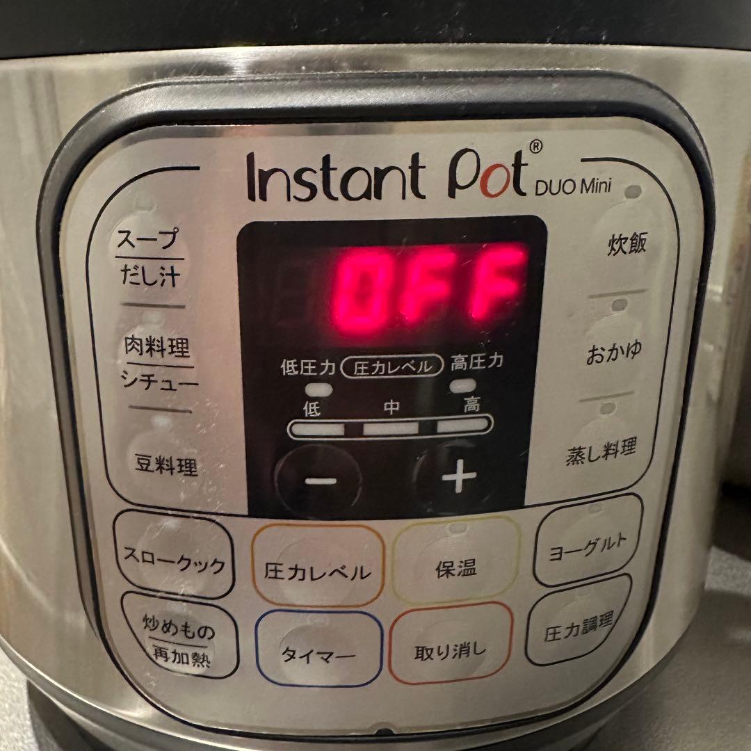 Instant Pot Duo Mini 3L 電気圧力鍋