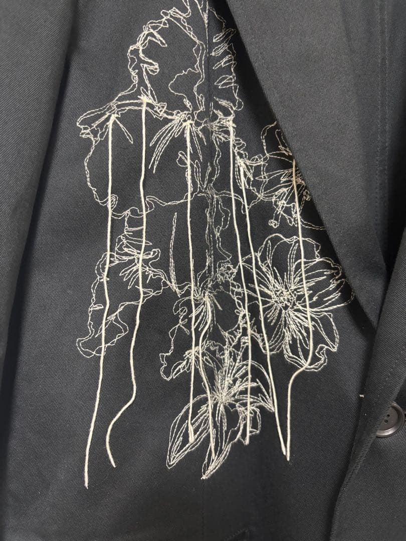 s'yte yohji yamamoto 25AW 花柄刺繍ジャケット