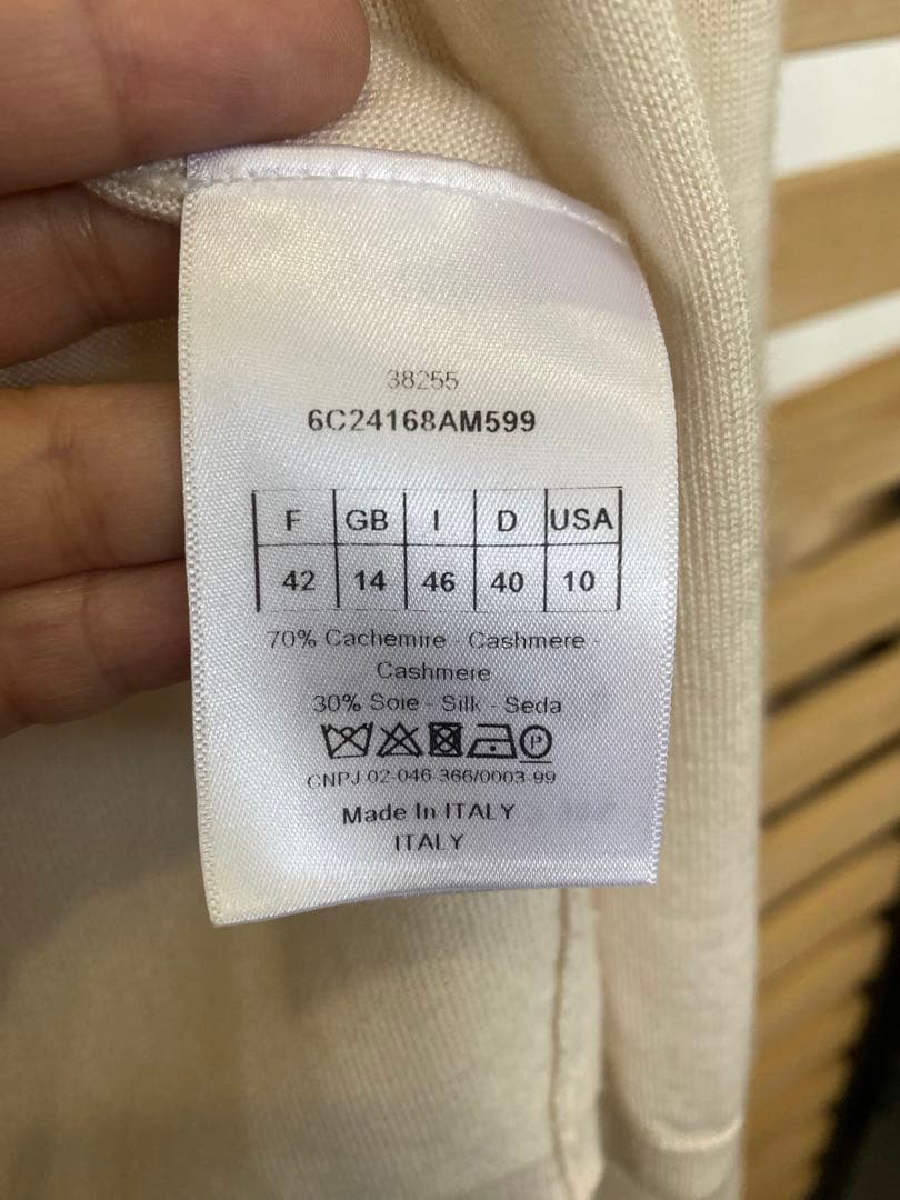 Christian Dior 薄手 カーディガン
