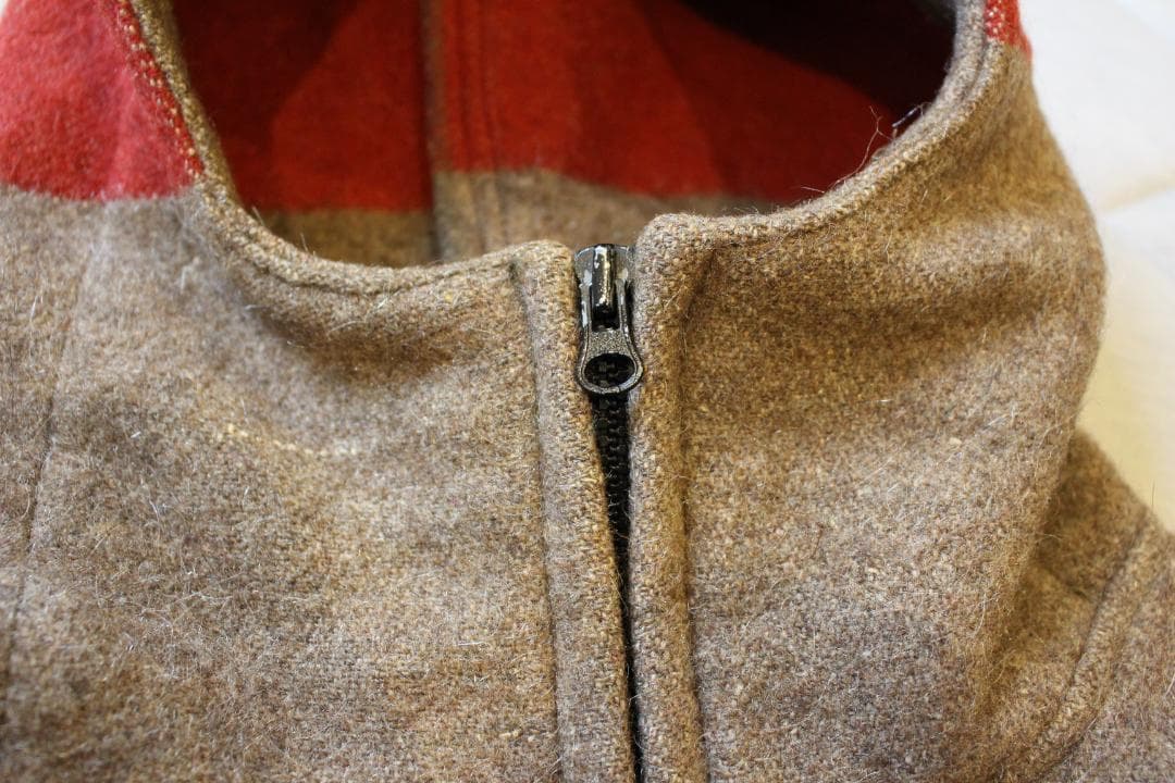 スイス軍 ブランケットダッフル フーデット ウールコート