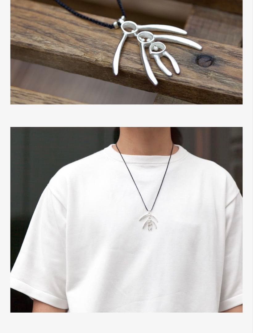 JILL PLATNER sea smimmer シルバーネックレス