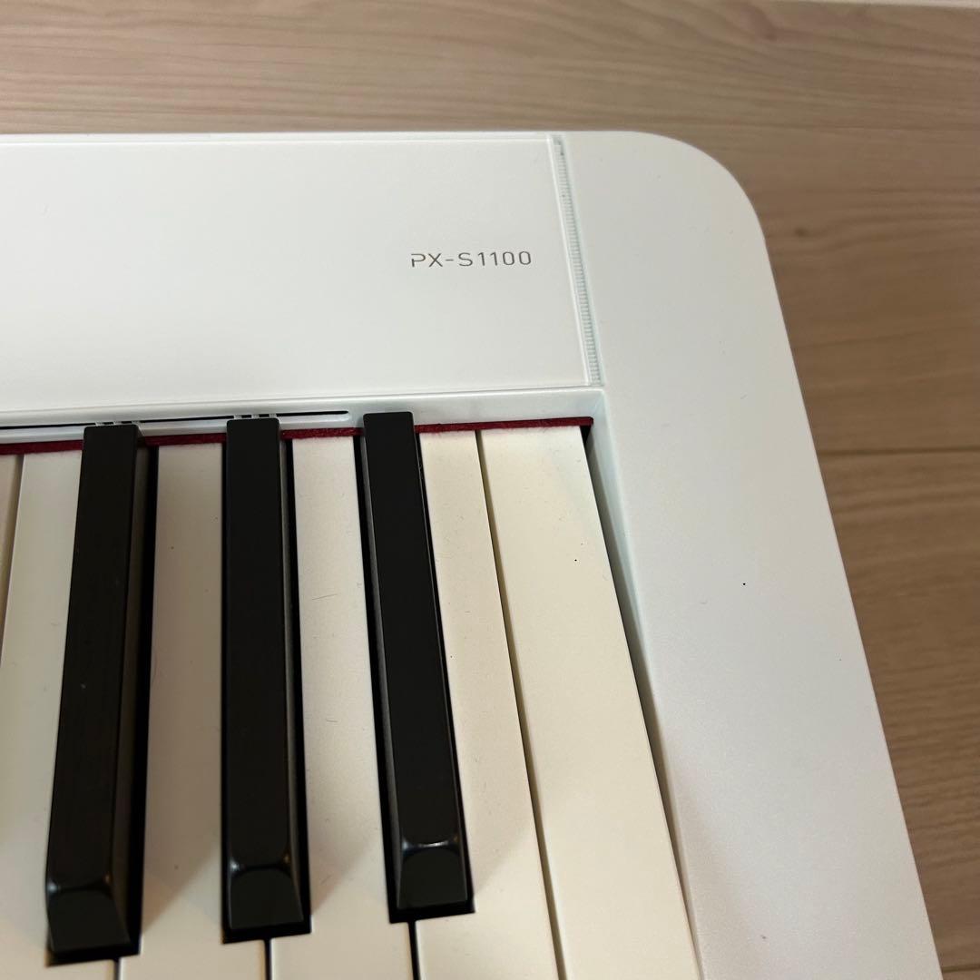 【YK様】電子ピアノ、CASIO、Privia、px-s1100、付属品あり