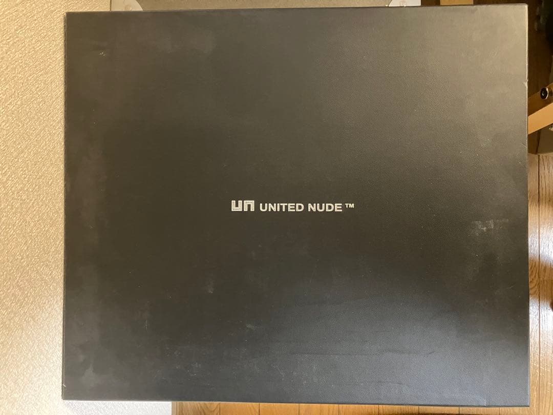 【新品未使用】UNITED NUDE ブーツcolorグレー/ライトグレー