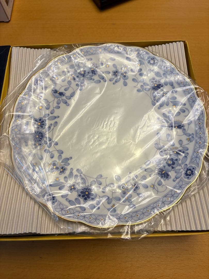 NARUMI BONE CHINA ミラノ　ミート皿　23cm 5皿