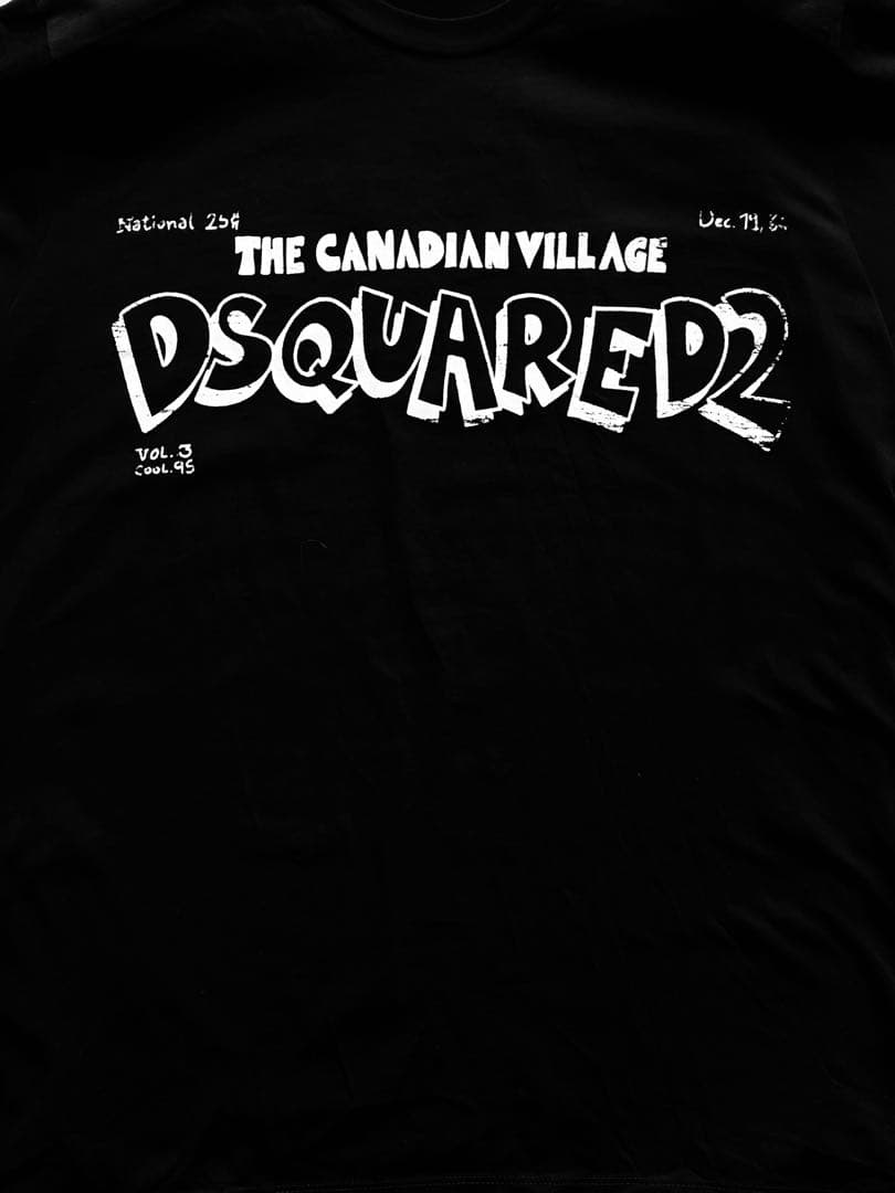 し*れ様 ★極美品★DSQUARED2 Skater Fit Tシャツ ブラック
