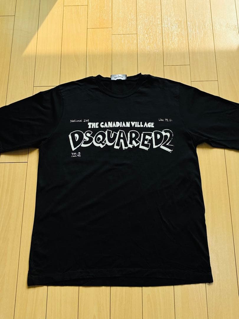 し*れ様 ★極美品★DSQUARED2 Skater Fit Tシャツ ブラック