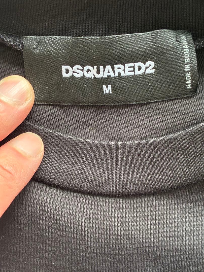 し*れ様 ★極美品★DSQUARED2 Skater Fit Tシャツ ブラック