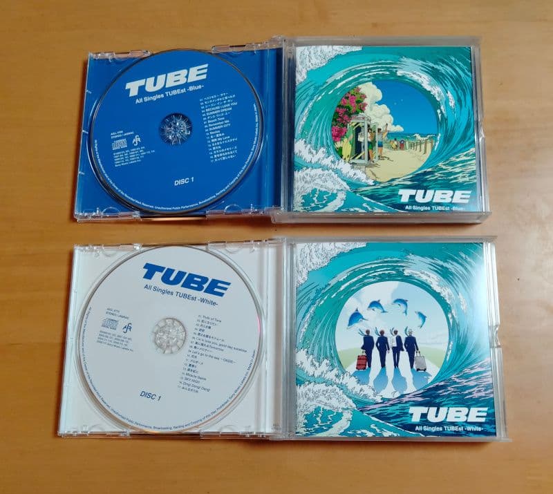 TUBE　All Singles TUBEst -White＋Blue　6CD