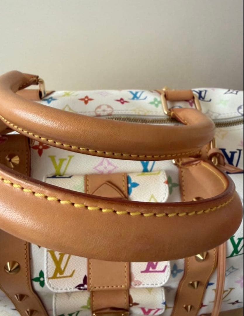 LOUIS VUITTON マルチカラー キーポル45ボストンバッグ